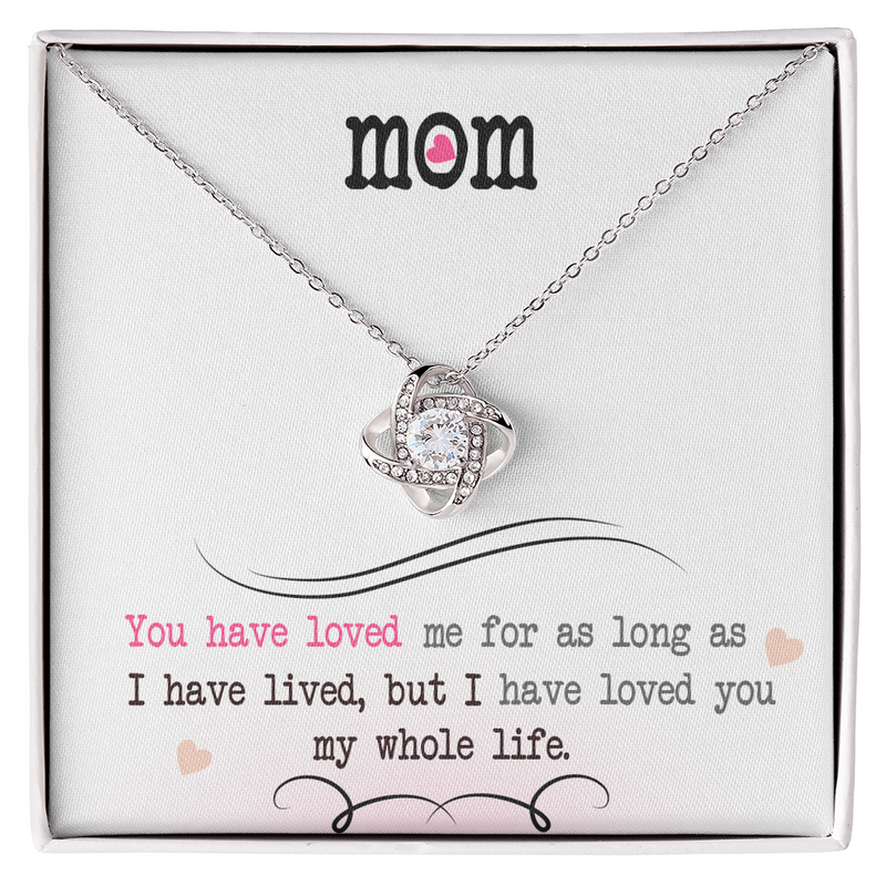 My Whole Life - Love Knot Necklace